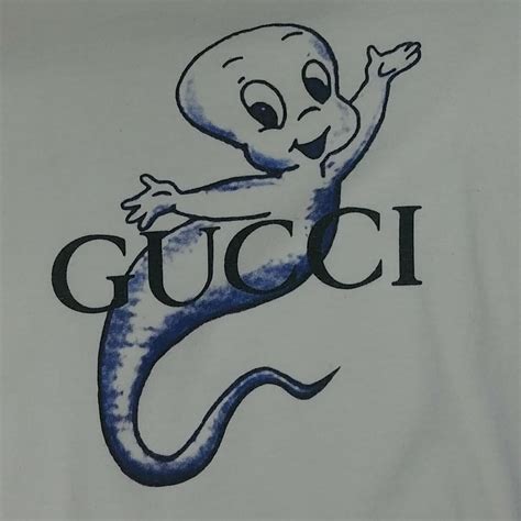 gucci caspar the ghost shirt|gucci ghost jewellery.